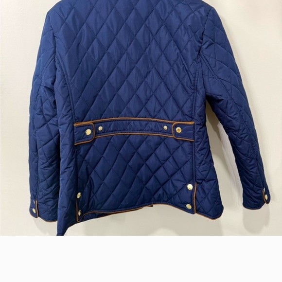 Crown & Ivy Navy Quilted Utility Jacket - Picture 7 of 8